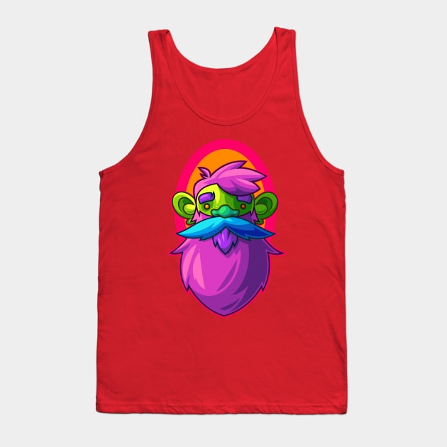 Bearded Gnome Tank Top by ArtisticDyslexia